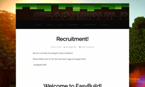 Easybuildmcbuildteam.wordpress.com thumbnail