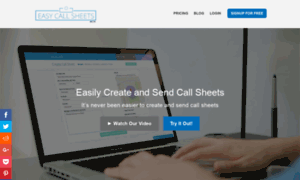 Easycallsheets.com thumbnail