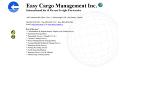 Easycargo.ca thumbnail