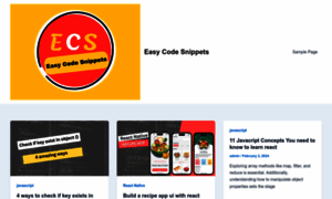 Easycodesnippets.com thumbnail