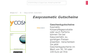 Easycosmetic.gutscheincodes.de thumbnail