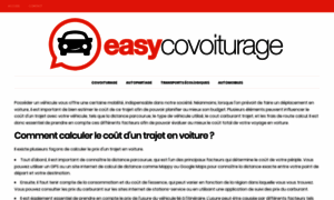 Easycovoiturage.com thumbnail