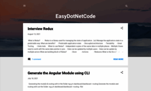 Easydotnetcode.blogspot.com thumbnail