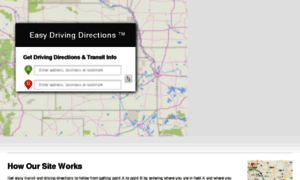 Easydrivingdirections.com thumbnail