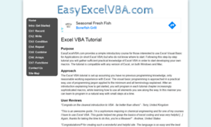 Easyexcelvba.com thumbnail