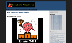 Easygameanswers.co thumbnail
