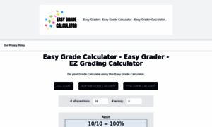 Easygradecalculator.pro thumbnail