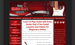 Easyguitarguylessons.com thumbnail