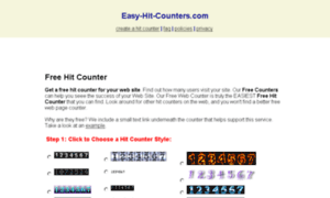 Easyhitcounters.com thumbnail