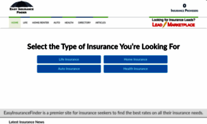 Easyinsurancefinder.com thumbnail