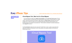 Easyiphonetips.com thumbnail