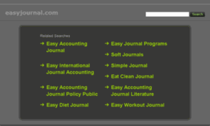 Easyjournal.com thumbnail