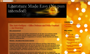 Easyliteraturenotes.blogspot.com thumbnail