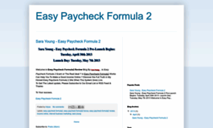 Easypaycheckformula2s.blogspot.com thumbnail