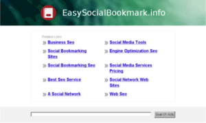 Easysocialbookmark.info thumbnail