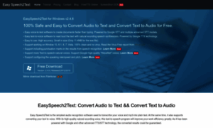 Easyspeech2text.com thumbnail