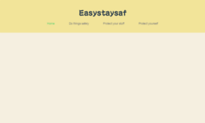 Easystaysafe.com thumbnail