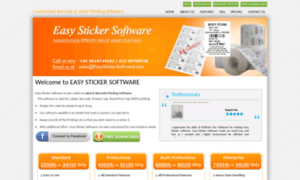 Easystickersoftware.com thumbnail