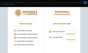 Easytest.unisalento.it thumbnail