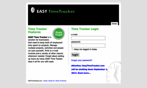 Easytimetracker.com thumbnail