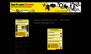 Easytolearnkorean.com thumbnail