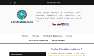 Easytranslate.sk thumbnail