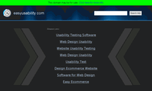 Easyusability.com thumbnail