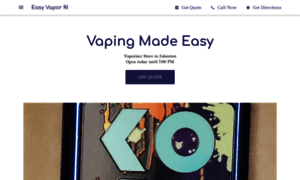 Easyvaporri.business.site thumbnail