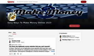 Easywaystomakemoneyonline2023.quora.com thumbnail