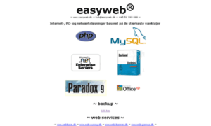 Easywebbackup.dk thumbnail
