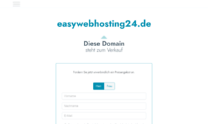 Easywebhosting24.de thumbnail