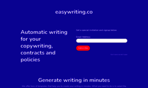 Easywriting.co thumbnail