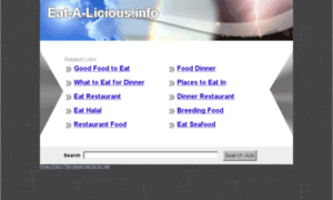 Eat-a-licious.info thumbnail