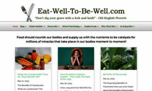 Eat-well-to-be-well.com thumbnail