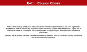 Eat24couponcodes.com thumbnail