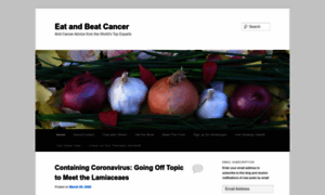 Eatandbeatcancer.com thumbnail