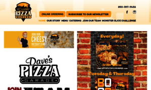 Eatdavespizzagarage.com thumbnail