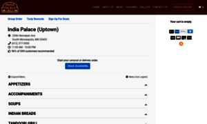Eatindiapalace.com thumbnail