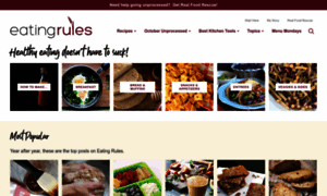 Eatingrules.com thumbnail