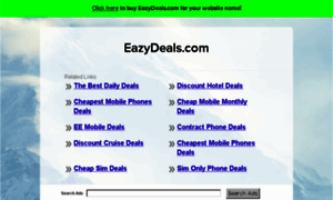 Eazydeals.com thumbnail