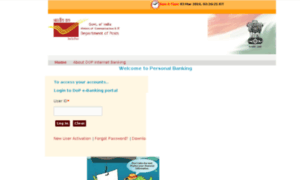 Ebanking.indiapost.gov.in thumbnail