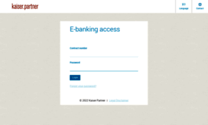 Ebanking.kaiserpartner.com thumbnail