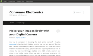 Ebazaarguruconsumerelectronics.blog.com thumbnail