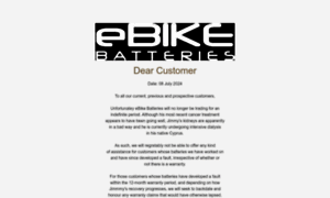 Ebikebatteries.co.uk thumbnail