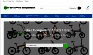 Ebikepricecomparison.com thumbnail