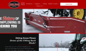 Eblingsnowplows.com thumbnail