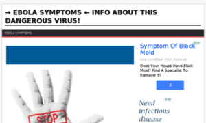 Ebola-symptoms.com thumbnail