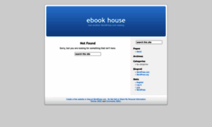 Ebookhouse.wordpress.com thumbnail
