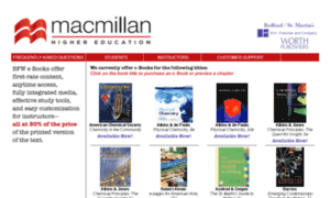 Ebooks.bfwpub.com thumbnail