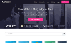 Ebooks.sitepoint.com thumbnail